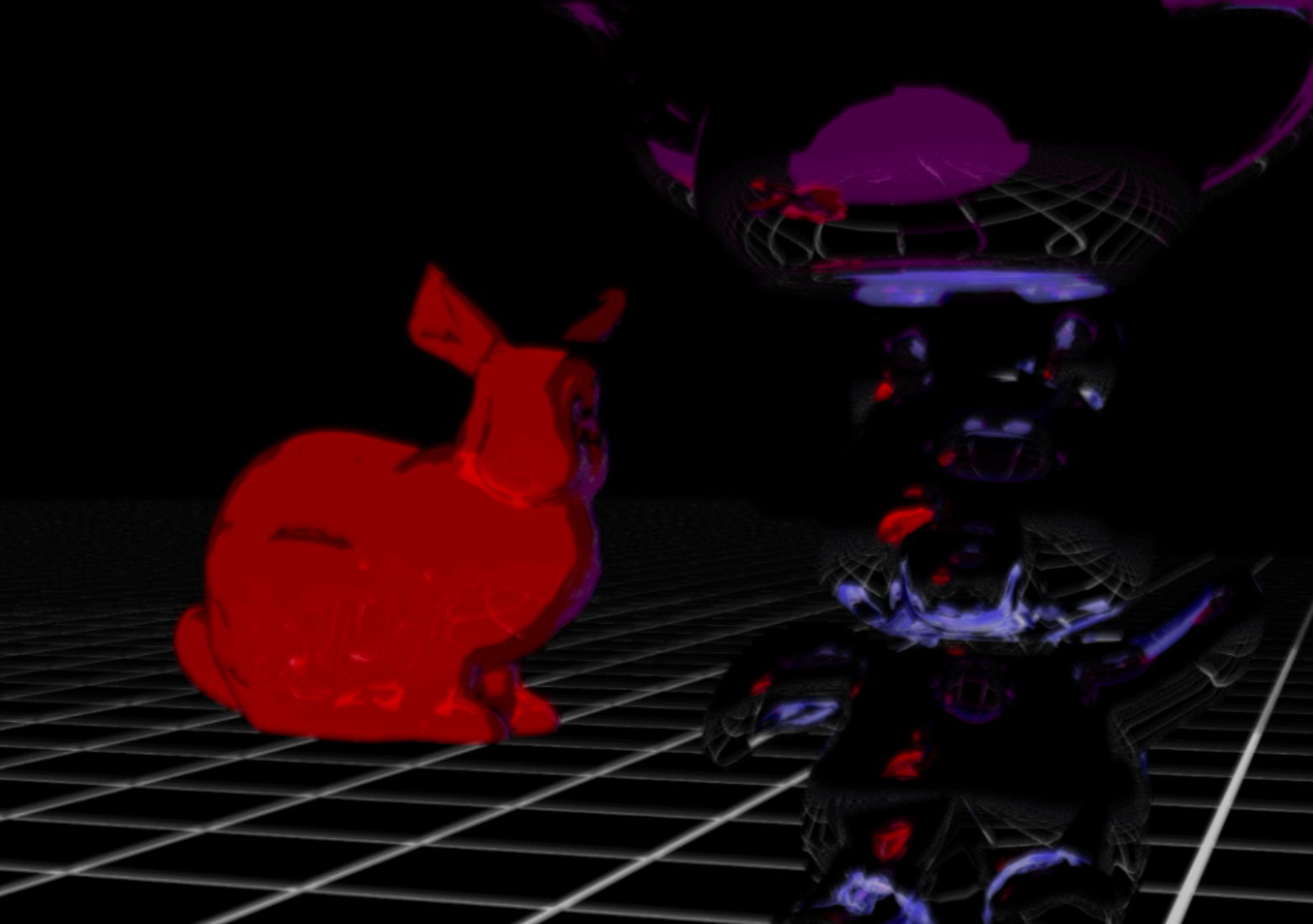 the same high quality render, only showing the ray traced version